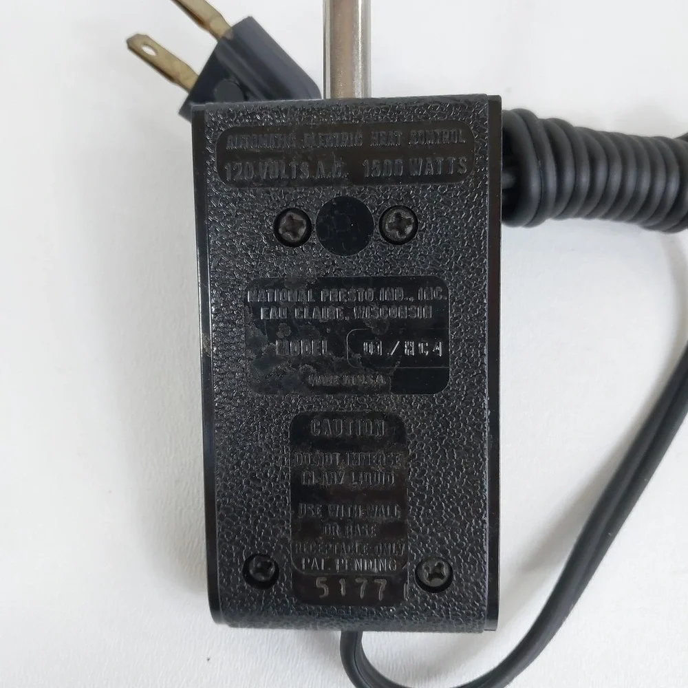 Presto WeeCookerie Electric Pressure‎ Cooker Replacement Cord